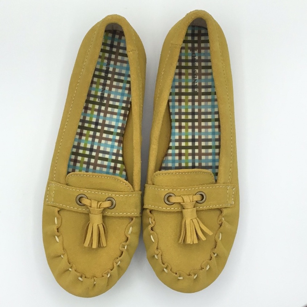 New Land’s End Swede loafers